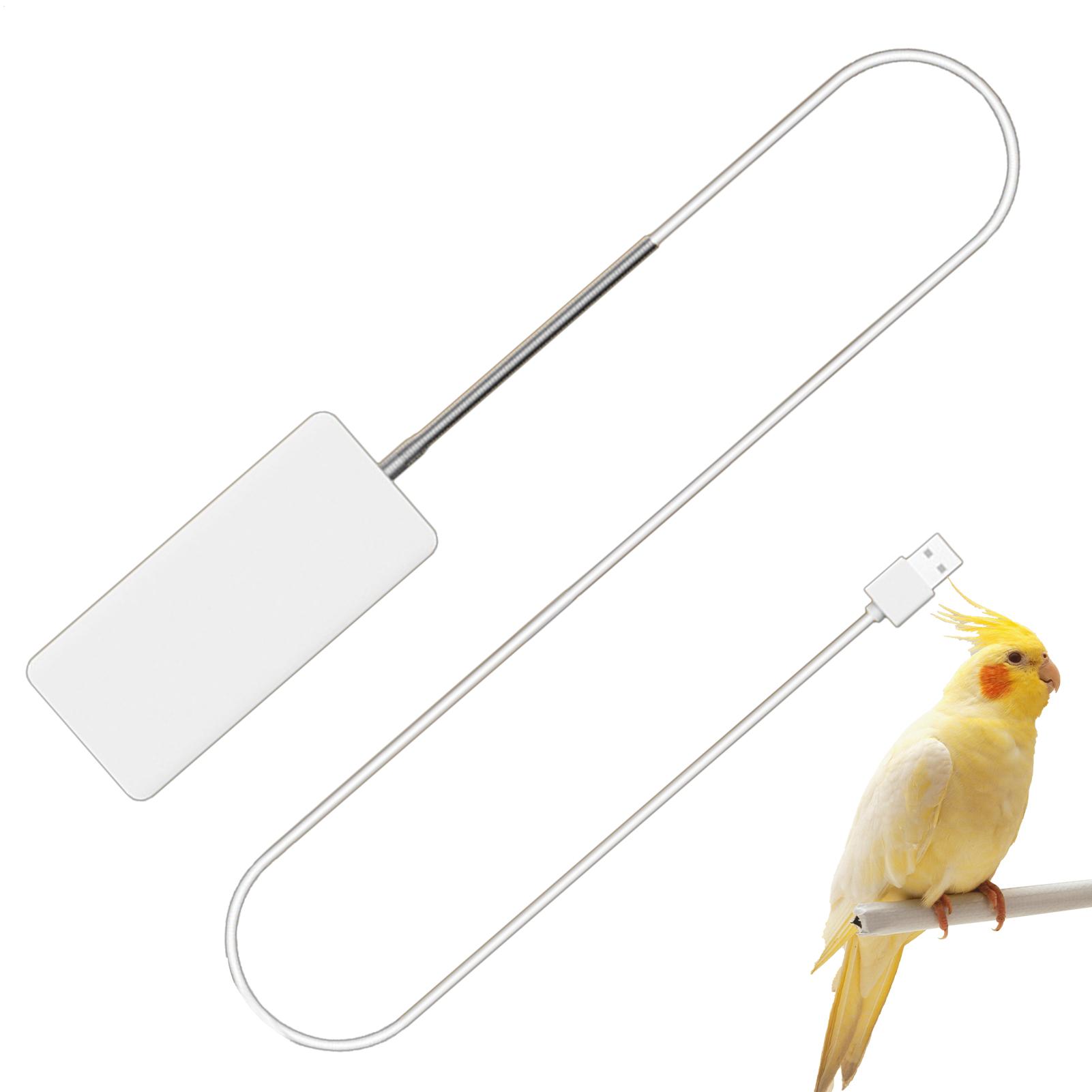 Smart Garden Bird Bath - ペットヒータースマート温度制御保護ペット温暖化パネルオウム冬用ヒーターガーデン屋内用コンゴウインコオウムスズメ用