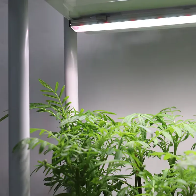 Smart Garden Vertical - 移動式垂直型3段自動給水スマートガーデンプランターボックススタンド、室内ハーブ植物栽培システム（ライト付き）