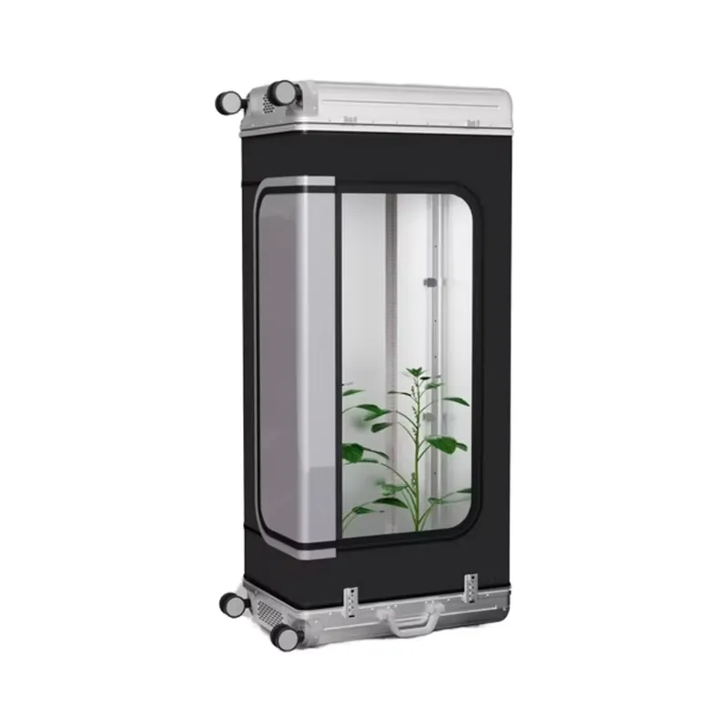 新しい折りたたみ式垂直水耕栽培システム、スマートタッチスクリ - Smart Garden Vertical のレビューと価格
