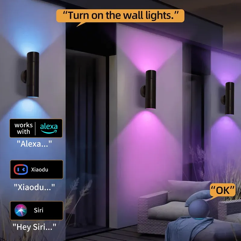 耐久性のある真鍮製屋外LEDウォールライト、IP65防水設計 - Smart Garden Usa のレビューと価格