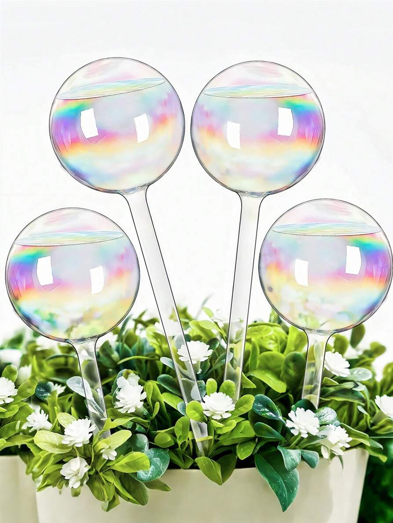 1/2/4個入り レインボーグラデーション自動散水スプリンク - Smart Garden Sprinkler のレビューと価格