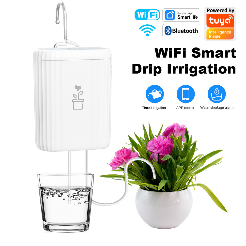 WiFiスマート点滴灌漑自動庭園植物花水やりシステムスプリン - Smart Garden Sprinkler のレビューと価格