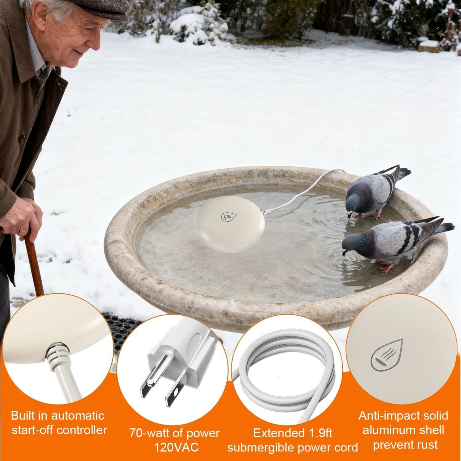 バードバスヒーター スマート給水器 冬用 アウトドア 池 噴 - Smart Garden Bird Bath のレビューと価格