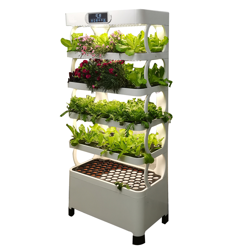 屋内スマート低価格水耕栽培垂直庭園水耕栽培植物野菜栽培システ - Smart Garden Vertical のレビューと価格