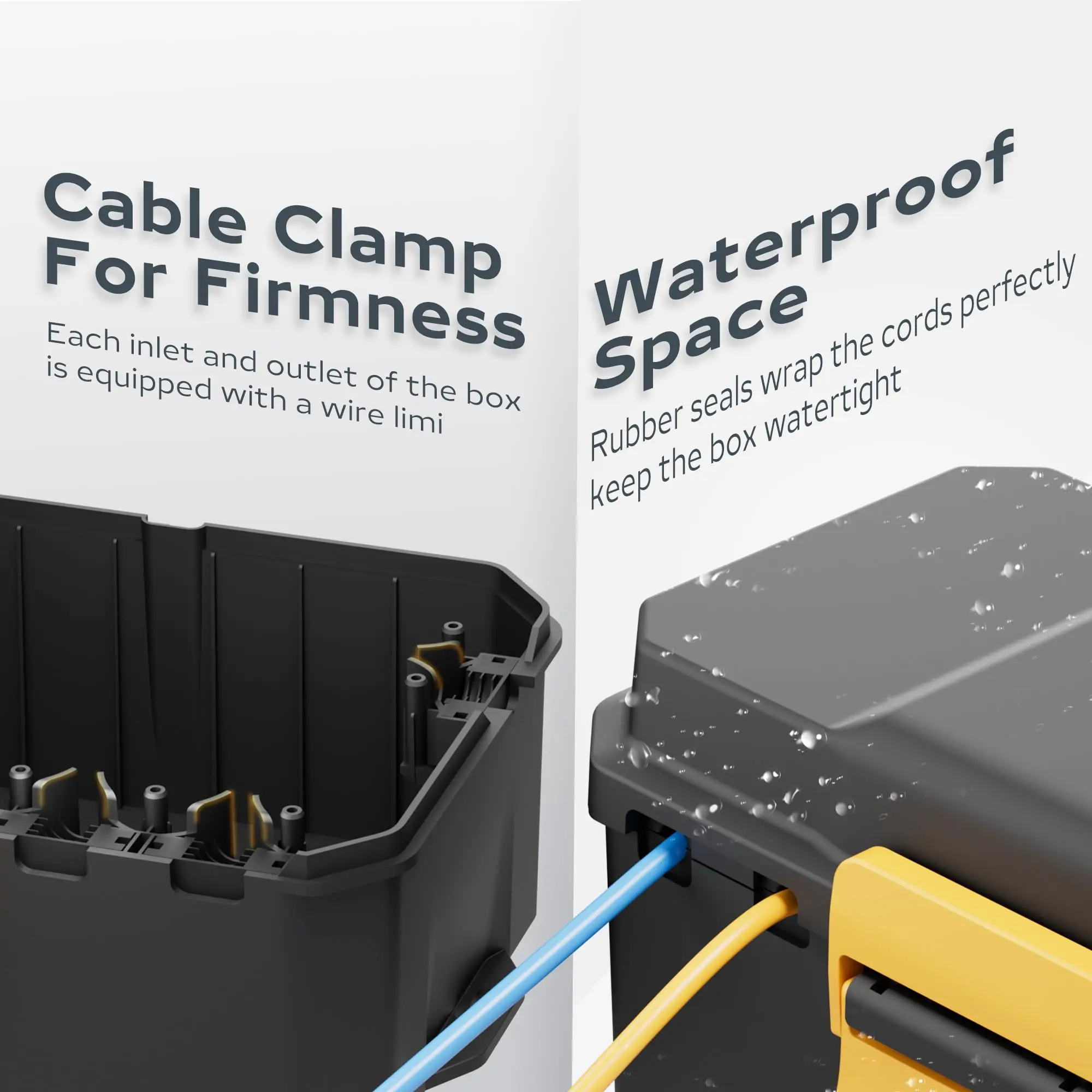 Diivoo-防水電気ボックス,外部ケーブル接続,タイマー用 - Smart Garden Hub のレビューと価格