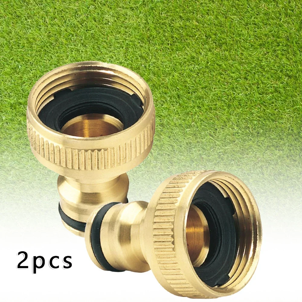 2個入り ガーデン蛇口アダプター 3/4インチから1/2イン - Smart Garden Hub のレビューと価格