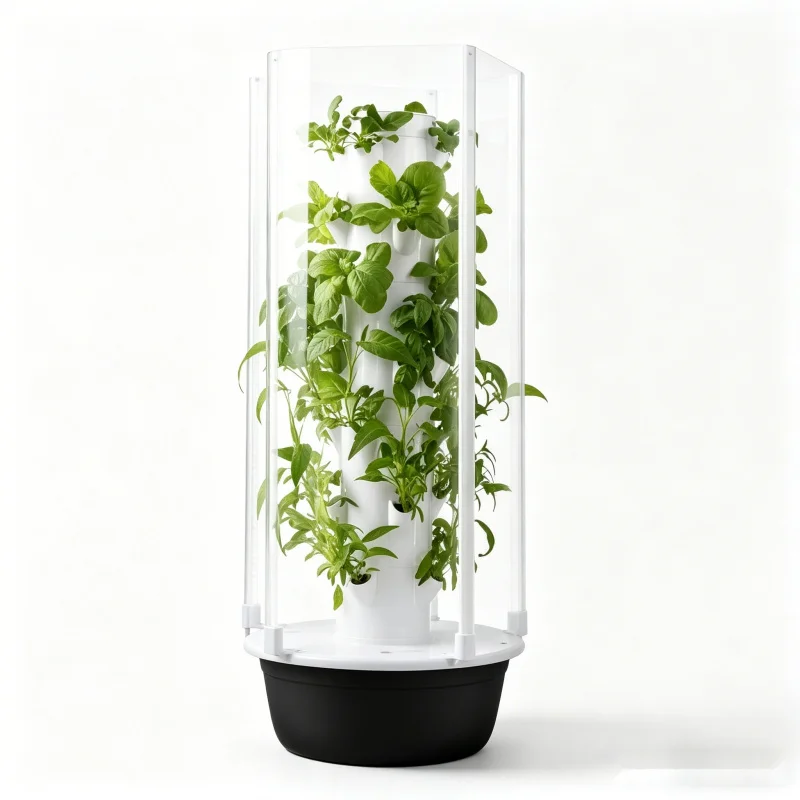 スペースツリー垂直水耕栽培タワー スマート野菜プランター 室 - Smart Garden Vertical のレビューと価格