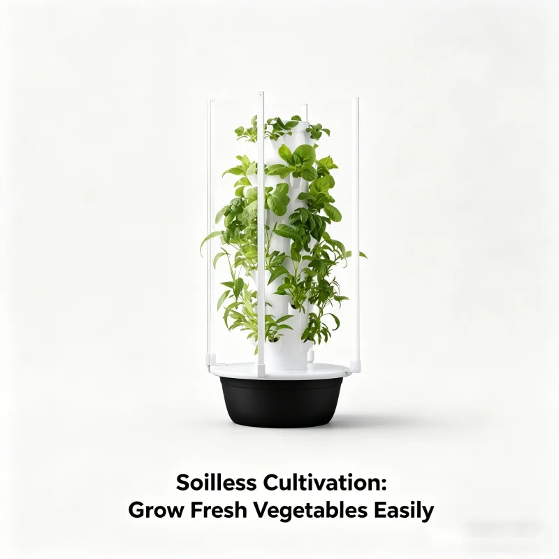 スペースツリー垂直水耕栽培タワー スマート野菜プランター 室 - Smart Garden Vertical のレビューと価格