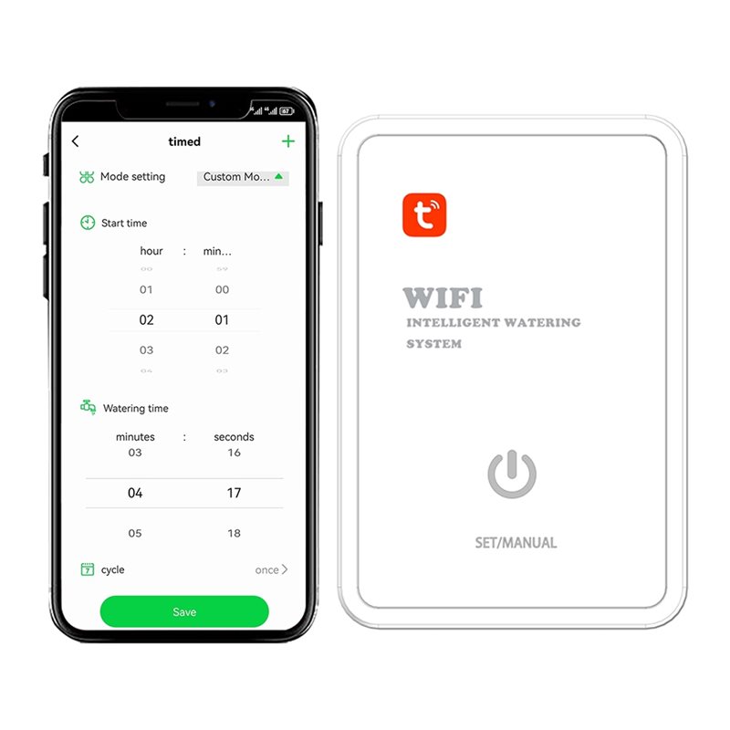 ABMR-TuyaスマートWiFiガーデンコントロール散水装 - Smart Garden Usa のレビューと価格