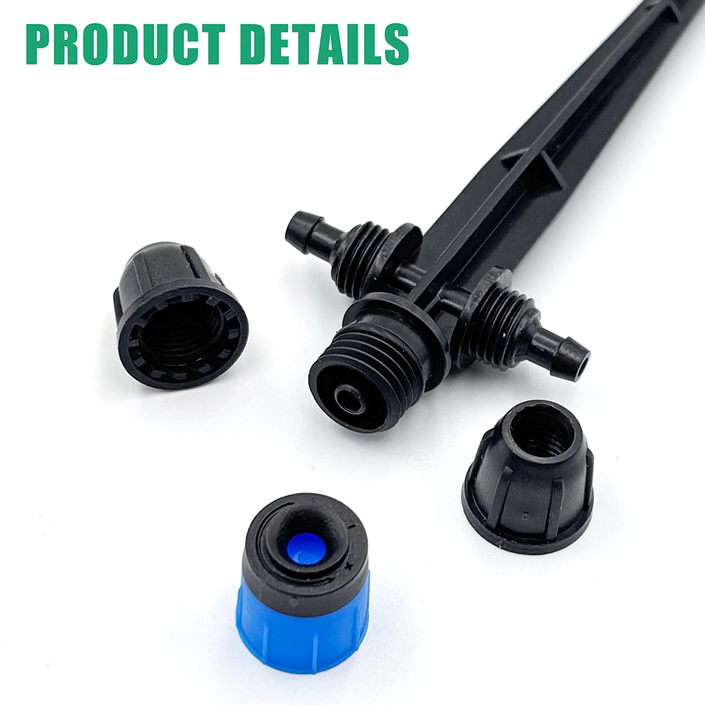 1/4インチ点滴灌漑システムキット - 流量調整可能、ロック - Smart Garden Sprinkler のレビューと価格