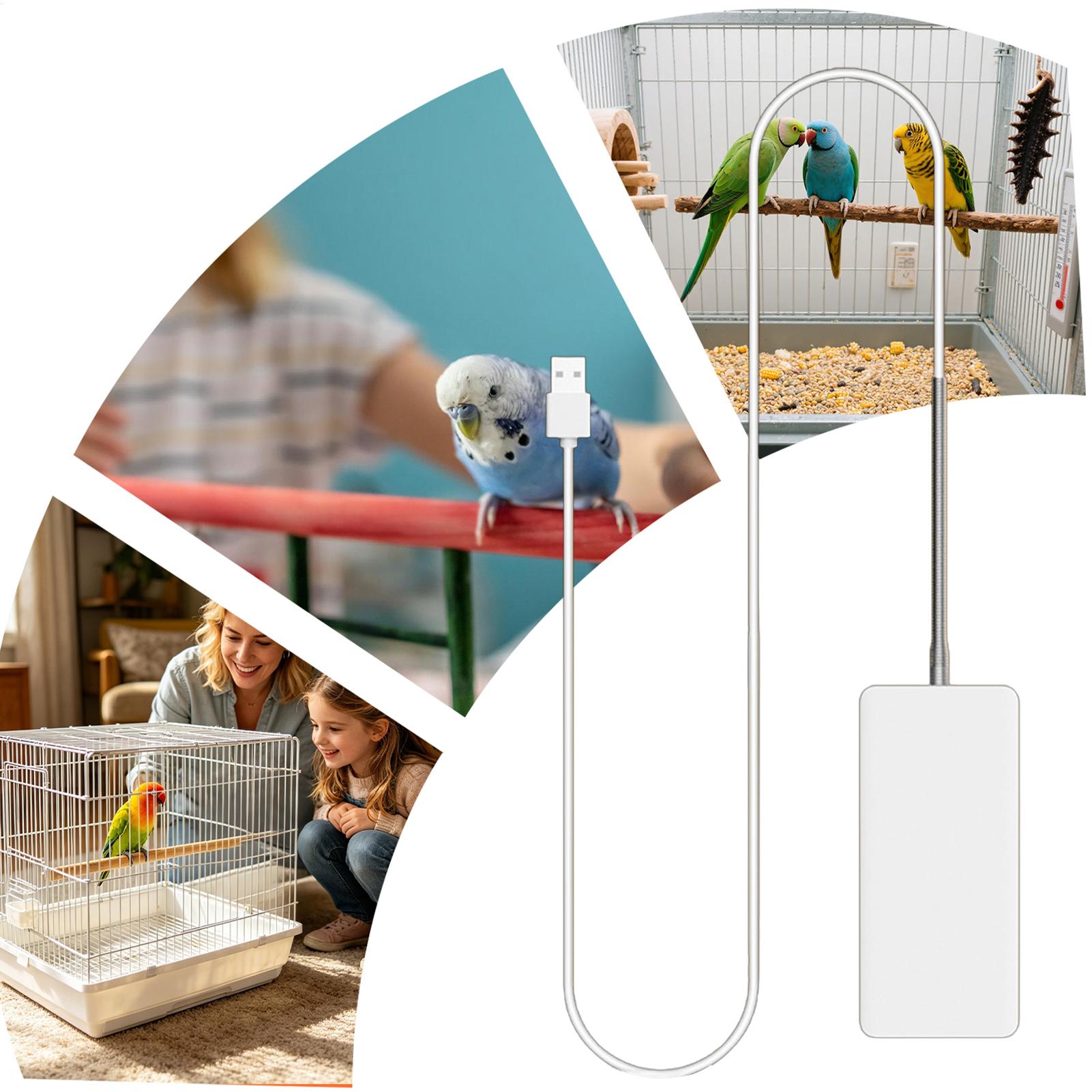 鳥かごヒーター 5V 安全ペット冬用保温器具 スマートオウム - Smart Garden Bird Bath のレビューと価格
