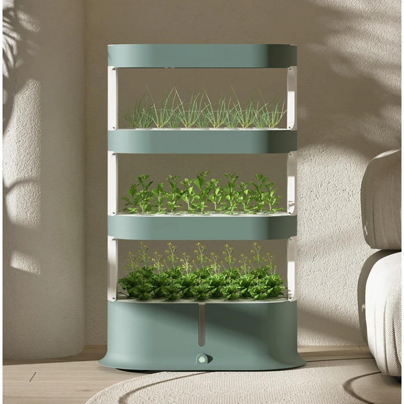 成長システム 新品質 室内庭園 水耕栽培 ライト付き 垂直農 - Smart Garden Vertical のレビューと価格