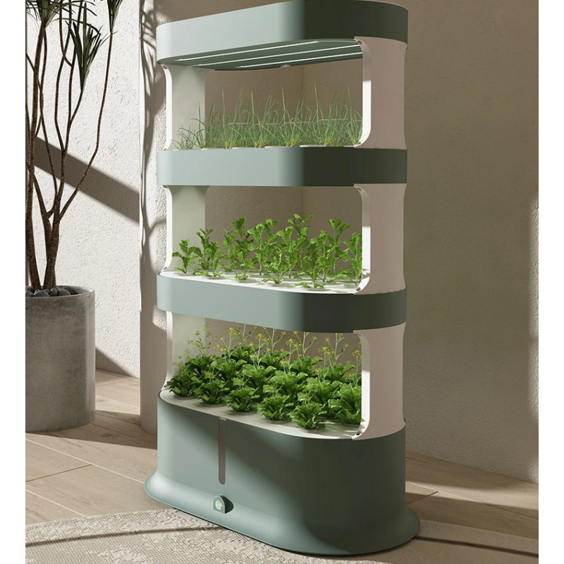 成長システム 新品質 室内庭園 水耕栽培 ライト付き 垂直農 - Smart Garden Vertical のレビューと価格
