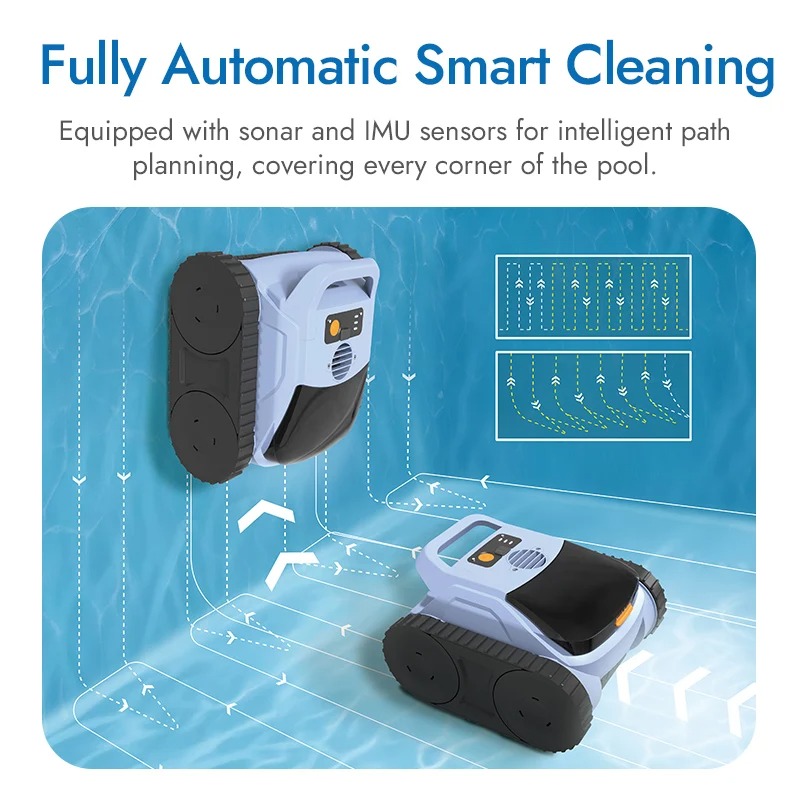 エアロコードレスロボットプールクリーナー、スマートAIナビゲ - Smart Garden Usa のレビューと価格